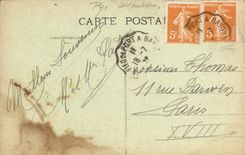 VINTAGE POSTCARD Cambo Les Bains View of Low Cambo