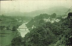 VINTAGE POSTCARD Cambo Les Bains Cambo Nive And the Pyrenees