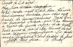 VINTAGE POSTCARD Cambo Les Bains Cambo Nive And the Pyrenees