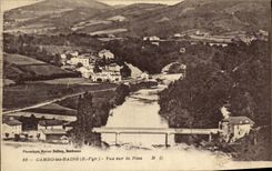 VINTAGE POSTCARD Cambo Les Bains Seen On Nive
