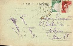 VINTAGE POSTCARD Cambo Les Bains Seen On Nive