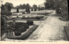 VINTAGE POSTCARD Cambo Maison Rostand has Arnaga the Gardens