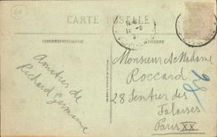 VINTAGE POSTCARD Cambo the Bridge Avenue of the station