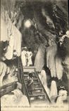 VINTAGE POSTCARD Caves De Betharram Unloading dock of the River
