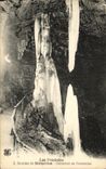 VINTAGE POSTCARD Pyreness Caves of Betharram Columns In Formation