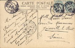 VINTAGE POSTCARD Bayonne