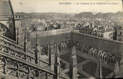 VINTAGE POSTCARD Bayonne Pinnacles Of the Cathedral and the Cloister