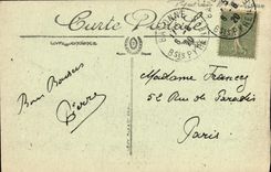 VINTAGE POSTCARD Bayonne the Cathedral