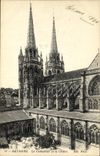 VINTAGE POSTCARD Bayonne the Cathedral and the Cloister