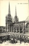 VINTAGE POSTCARD Bayonne the Cathedral and of Cloister