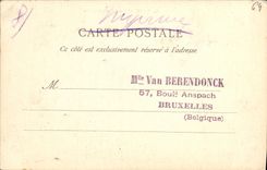 VINTAGE POSTCARD Bayonne the Footbridge