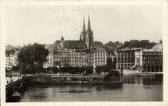 VINTAGE POSTCARD Bayonne the Bridge St Espert