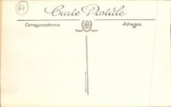 VINTAGE POSTCARD Bayonne Junction of Nive and L Adour