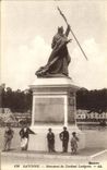 VINTAGE POSTCARD Bayonne Monument of the Lavigerie Cardinal