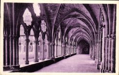 VINTAGE POSTCARD Bayonne the Cloister of the Cathedral