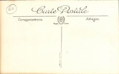 VINTAGE POSTCARD Bayonne the Place of the Tiny room and the Holy Bridge Spirit