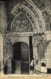 VINTAGE POSTCARD Cathedral of Bayonne the Gate of the Last Judgment