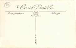 VINTAGE POSTCARD Bayonne Ruins of the Marcoq Castle Or Remained Napoleon 1st