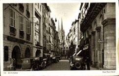 VINTAGE POSTCARD Bayonne Street New Port
