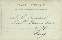 CPA Biarritz La Cote des Basques Par Gros Temps 