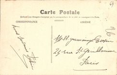 CPA Biarritz La roche persee La passerelle