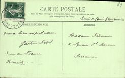 CPA Biarritz Au Rocher de la Vierge Par Gros Temps 