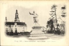 VINTAGE POSTCARD Pau Rules D Artagnan Salut In Bearn