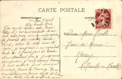 VINTAGE POSTCARD Pau Panoramic View