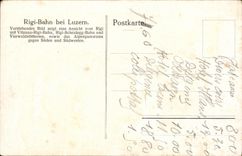 CPA Vitznau Rigi Bahn Panorama