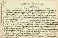 VINTAGE POSTCARD Pau View from above on the Royal place and the Chain