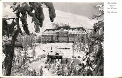 CPA Suvrettahaus Im Winter St Moritz 