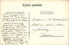 CPA rhonegletscher Eingang zur grotte 