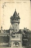 VINTAGE POSTCARD Landsberg has Lech Mutterturm