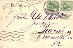 VINTAGE POSTCARD Lawn Jennis Platze Bad Oeynhausen