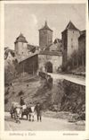 CPA Rothenburg Laub Kobollzellertor Char a boeufs