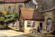 CPA Rothenburg Tauber Zollhauschen