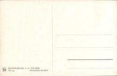 CPA Rothenburg Tauber Zollhauschen
