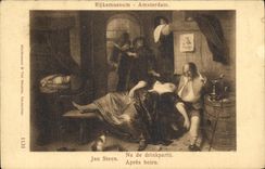 CPA Rijksmusuem Amsterdam Apres boire