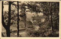 VINTAGE POSTCARD Hendaye Wood D Love