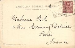 VINTAGE POSTCARD Firenze Andrea delle Robbia Ospedale degl Innocenti