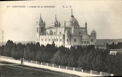 VINTAGE POSTCARD Carthage Apse of the Cathedral