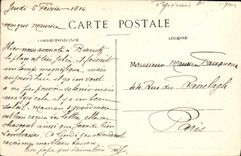 CPA Biarritz Pittoresque Le Rocher du Basta