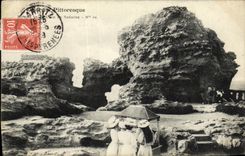 CPA Biarritz Rocher de la loge du theatre