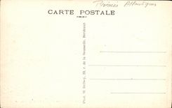 CPA Biarritz Rochers de la Vierge et sa Jetee