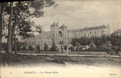 CPA Biarritz Les Thermes Salins