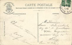 CPA Biarritz Un paquet de Mer a la Digue du Rocher de la Vierge pendant la tempete