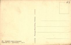 CPA Biarritz Crepuscule de l Helianthe