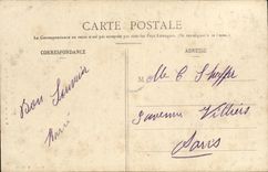 CPA Biarritz Vague a la Cote Des Basques