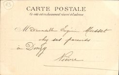 VINTAGE POSTCARD L Auvergne Saint Amand Tallende the Castle