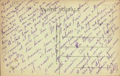 VINTAGE POSTCARD L Auvergne Cunlhat Seen of L Old people s home